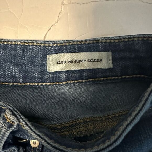 Classic Skinny Blue Women's Jeans Jessica Simpson size 31 - Picture 4 of 9